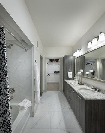 Spa-like bathrooms with oversized soaking tubs